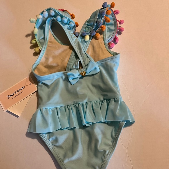 Juicy Couture 12 mos 1 piece blue NEW WITH TAGS - Picture 3 of 8